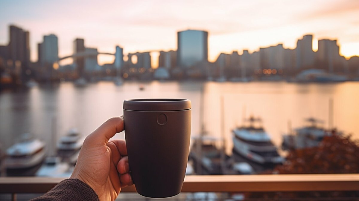 Effortless Brewing with a Self-Stirring Mug - Enjoy Your Coffee on the Go!