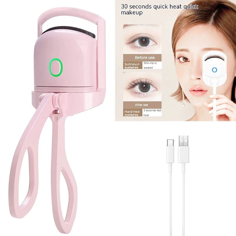 Get Stunning Curled Lashes with Our Heated Eyelash Curler