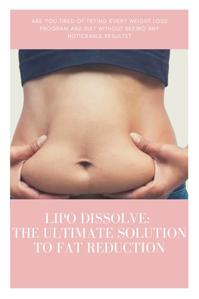 Lipo Dissolve: The Ultimate Solution to Fat Reduction - Foxy Beauty