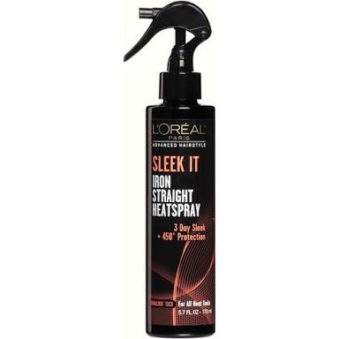 L’Oreal Paris Advanced Hairstyle Sleek It Iron Straight Heatspray