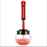 Electric Makeup Brush Cleaner - Red_0