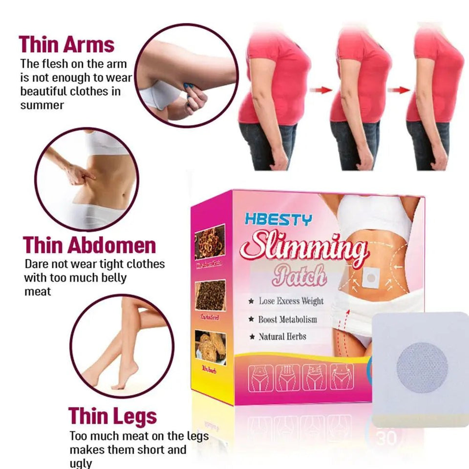 30pcs Slimming Patches for Weight Loss