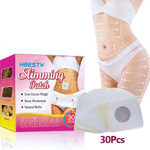 30pcs Slimming Patches for Weight Loss - Foxy Beauty