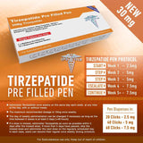 Tirzepatide Pre filled Pen Mounjaro dosage