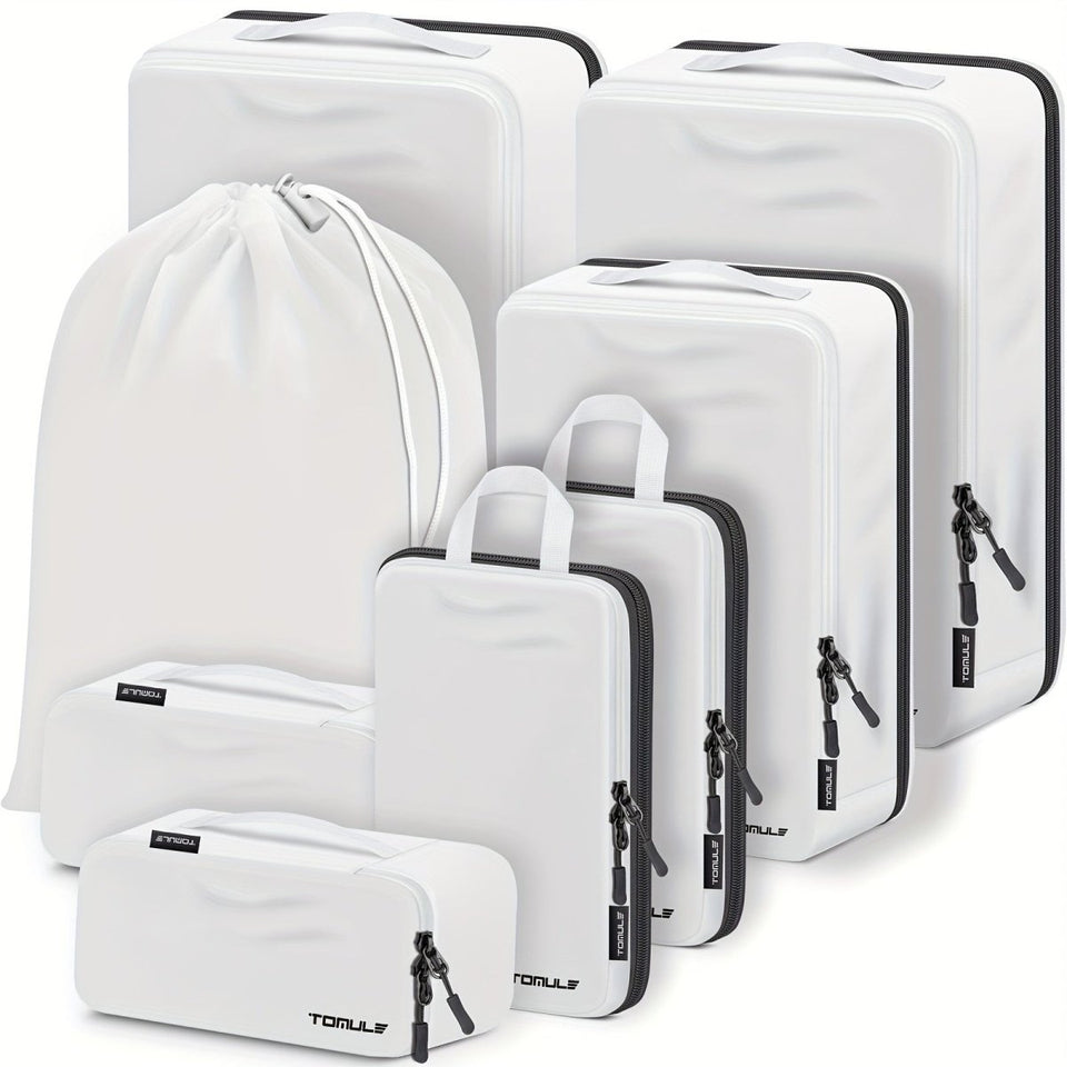 8 - Piece Compression Packing Cubes