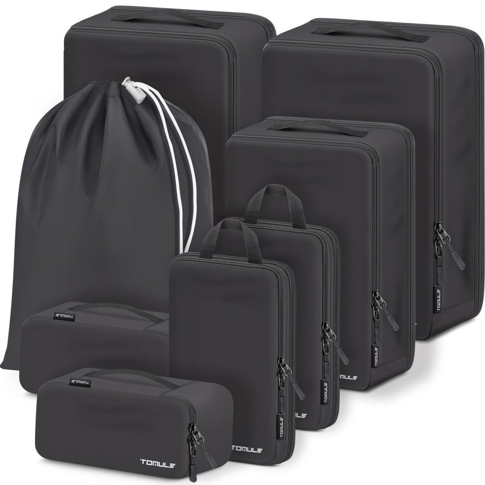 8 - Piece Compression Packing Cubes