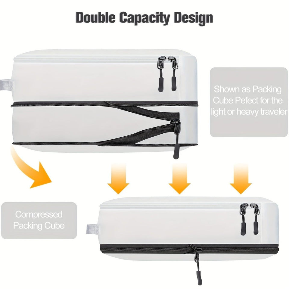 8 - Piece Compression Packing Cubes
