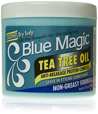 Blue Magic Tea Tree Leave-In Hair Styling Conditioner