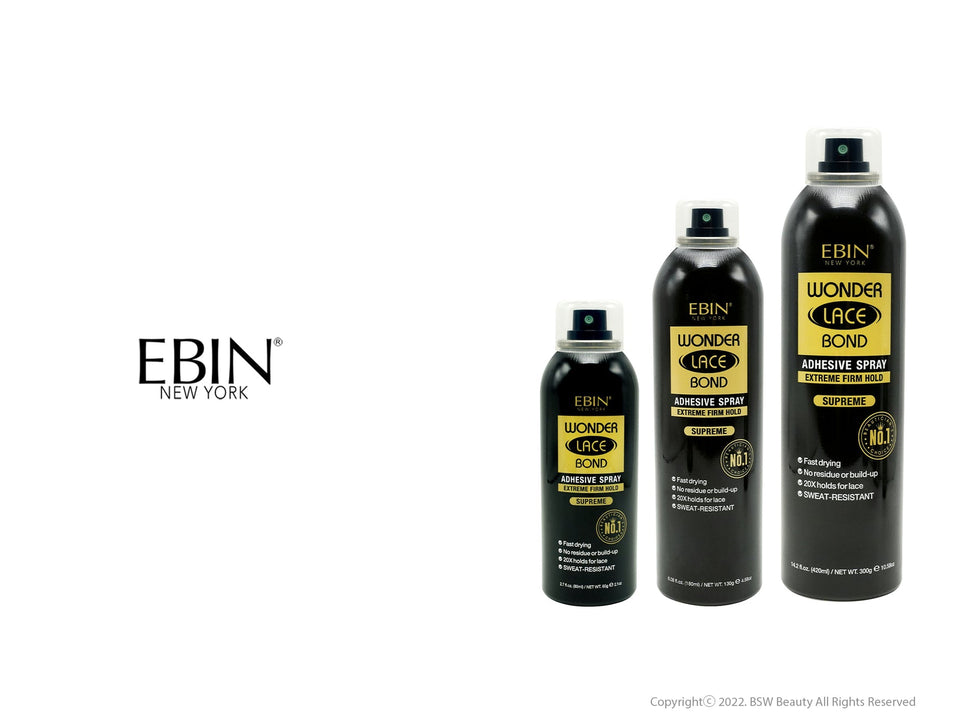 EBIN Wonder Lace Bond Adhesive Spray Supreme Extreme Firm Hold