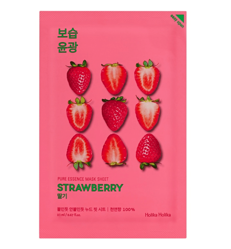 Holika Holika Pure Essence Mask Sheet Strawberry