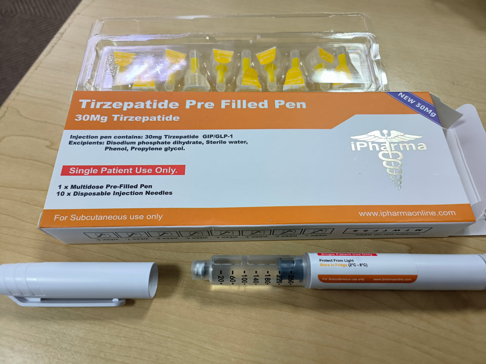 Tirzepatide South Africa. Mounjaro Pen - IPHARMA TIRZEPATIDE 30MG