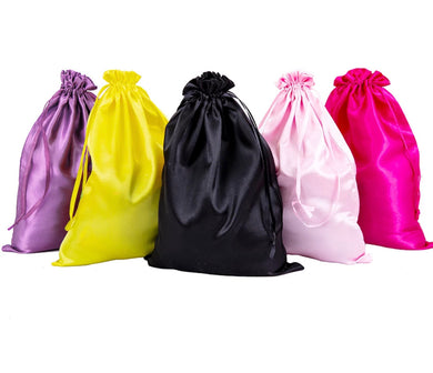 Satin wig bag