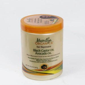 Mamiya Organics Hair Mayonnaise with Black Castor Oil and Avocado Oil