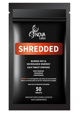 Nova Labs Shredded 20 Fat Burner – Powerful Fat Loss Tablets South Africa