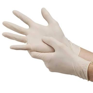 Premium latex medical examination gloves