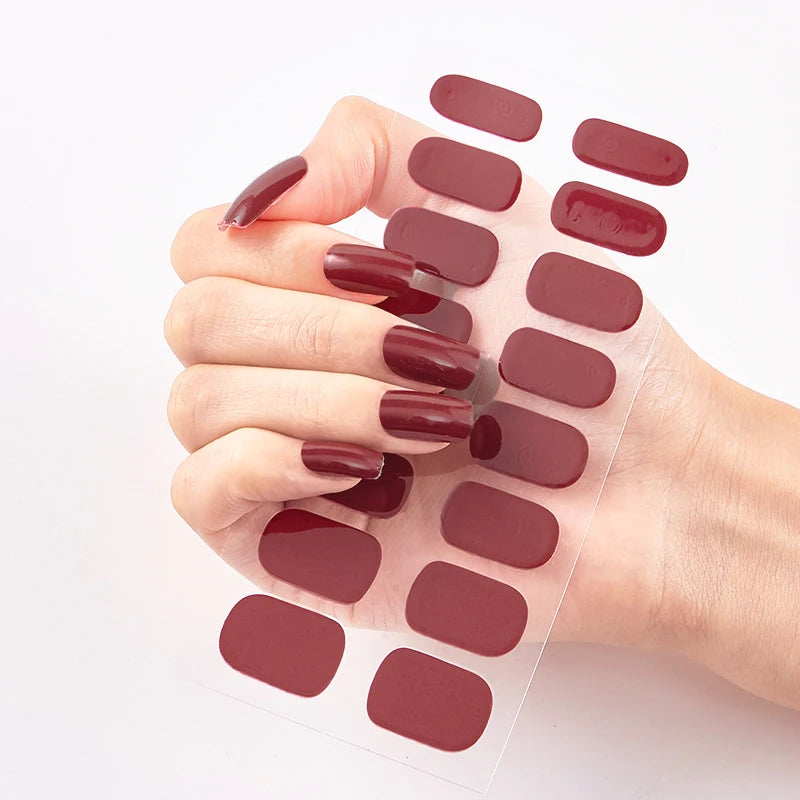 Semi-Cured Gel Nail Strips Manicure Kit buy in South Africa