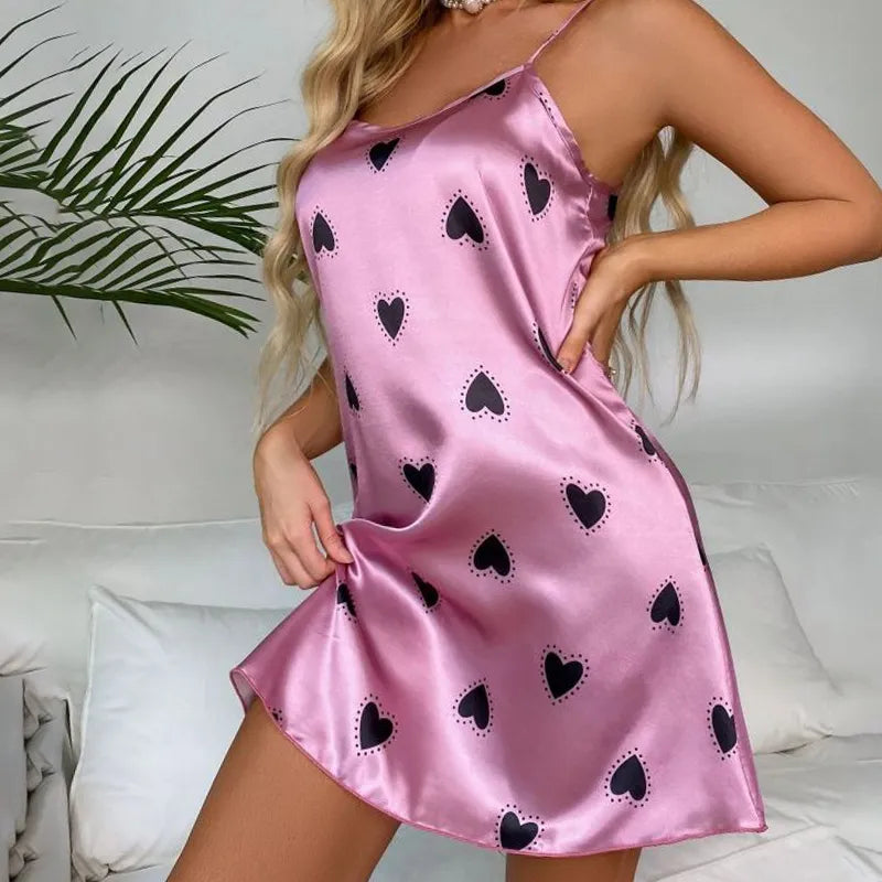 Sexy Nightdress - Lingerie night dress Pink