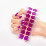 gel nail stickers that harden with uv light