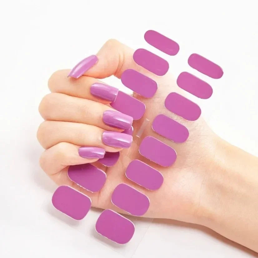 Semi-Cured Gel Nail Strips Manicure Kit South Africa