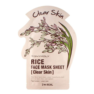 Tony Moly I’m Rice Mask Sheet Clear Skin