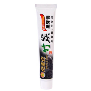 All Natural Bamboo Charcoal Teeth Whitening Toothpaste - Foxy Beauty
