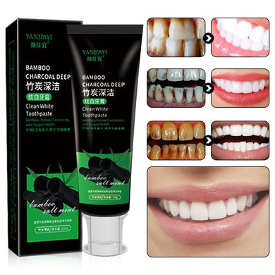 Bamboo Charcoal Whitening Toothpaste 110g - Foxy Beauty