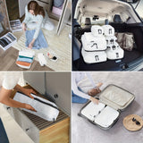 8-Piece Compression Packing Cubes