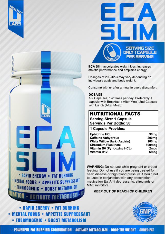 ECA SLIM Advanced Weight Management Capsules