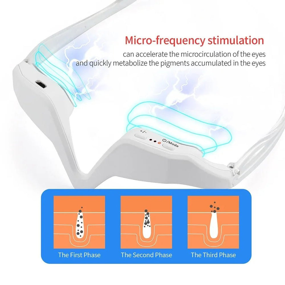 EMS Eye Massager Red Light Therapy