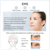 EMS Face Massager - Lift, Light Therapy, Wrinkle Removal