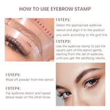 Eyebrow Stamp Shaping Kit Hairline Enhancer