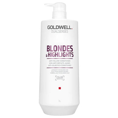 Goldwell Dualsenses Blondes & Highlights Anti - Yellow Conditioner – 1000ml