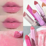 Heart Jelly Lipstick Waterproof Moisturizing Gloss. Buy online in South Africa