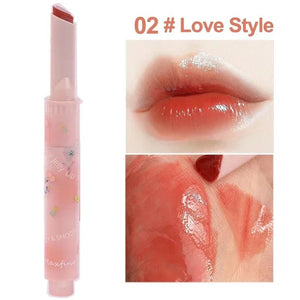 Heart Jelly Lipstick Waterproof Moisturizing Gloss