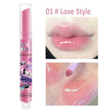 Heart Jelly Lipstick Waterproof Moisturizing Gloss