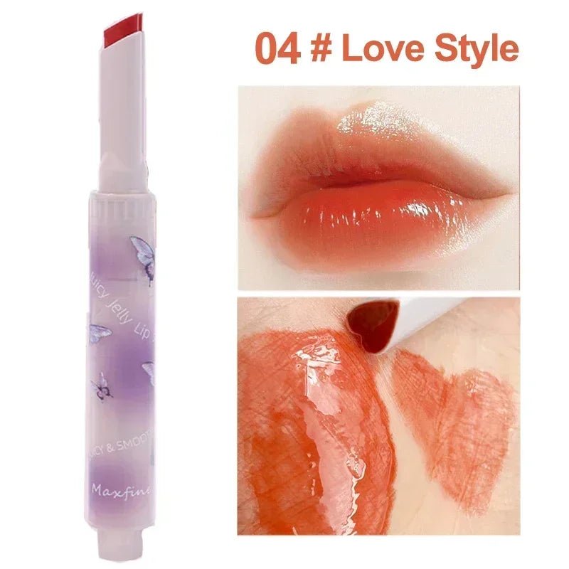 Heart Jelly Lipstick Waterproof Moisturizing Gloss