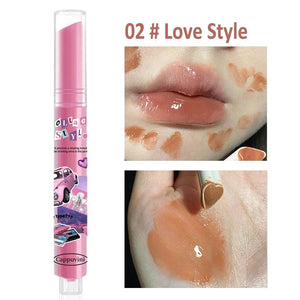 Heart Jelly Lipstick Waterproof Moisturizing Gloss