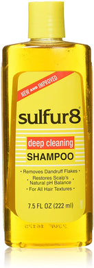 Sulfur 8 Deep Cleaning Shampoo for Dandruff, 7.5 Ounce