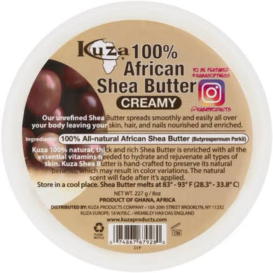 Kuza® 100% Pure African Shea Butter, White