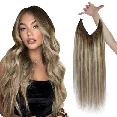Invisible Wire Human Hair Extension - Foxy Beauty