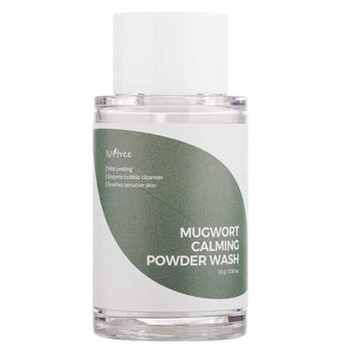 Isntree Mugwort Calming Powder Wash