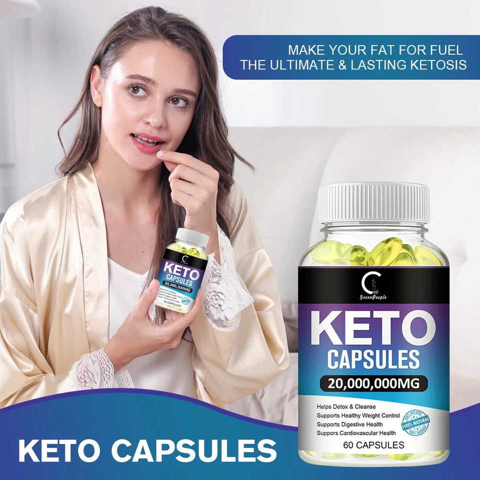 Keto Fat Burner Capsules: Weight Loss
