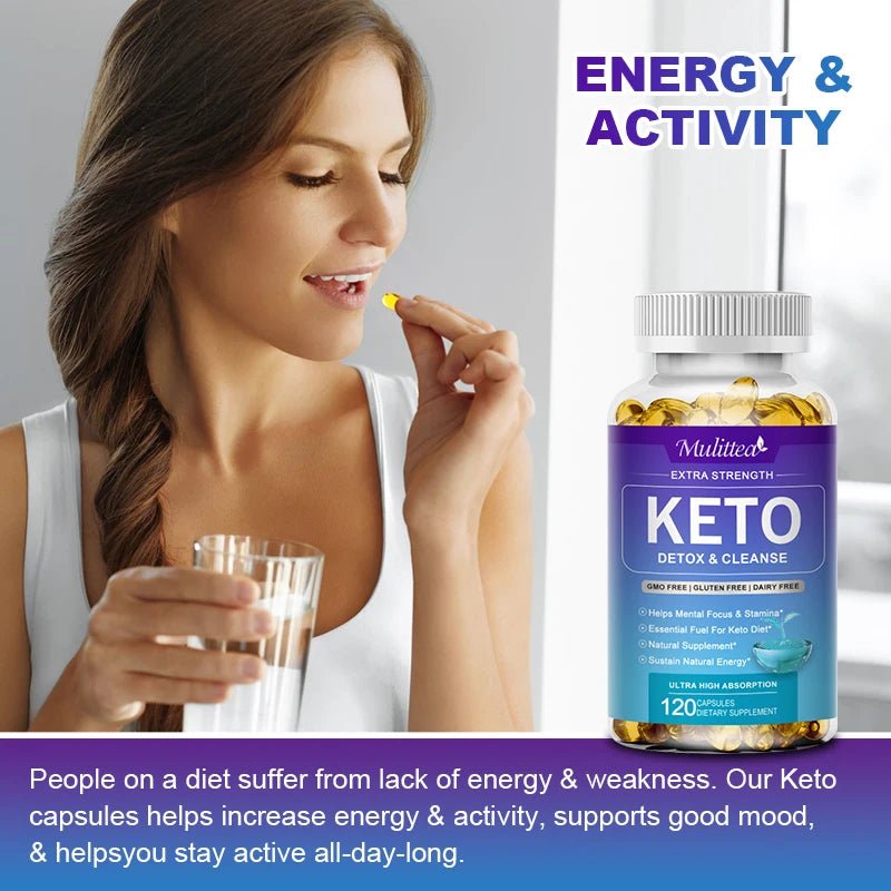 Keto Support Capsules - Muscle Enhancement