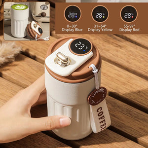 LED Temperature Display Thermos Cup