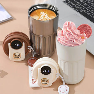 LED Temperature Display Thermos Cup