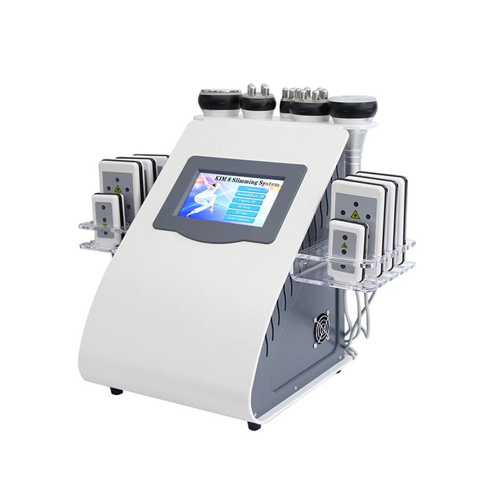 Lipo Laser Machine: 6-in-1 Ultrasonic Cavitation & RF Slimming