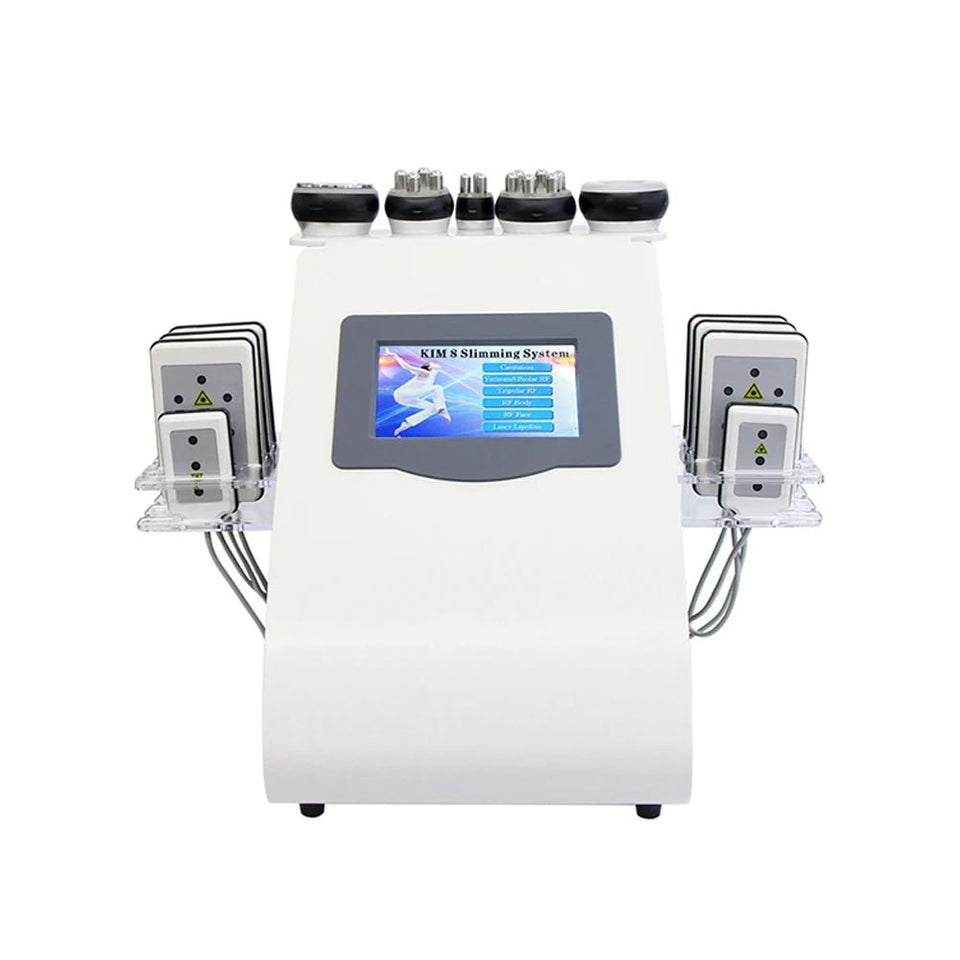 Lipo Laser Machine: 6-in-1 Ultrasonic Cavitation & RF Slimming. Laser lipo machine 