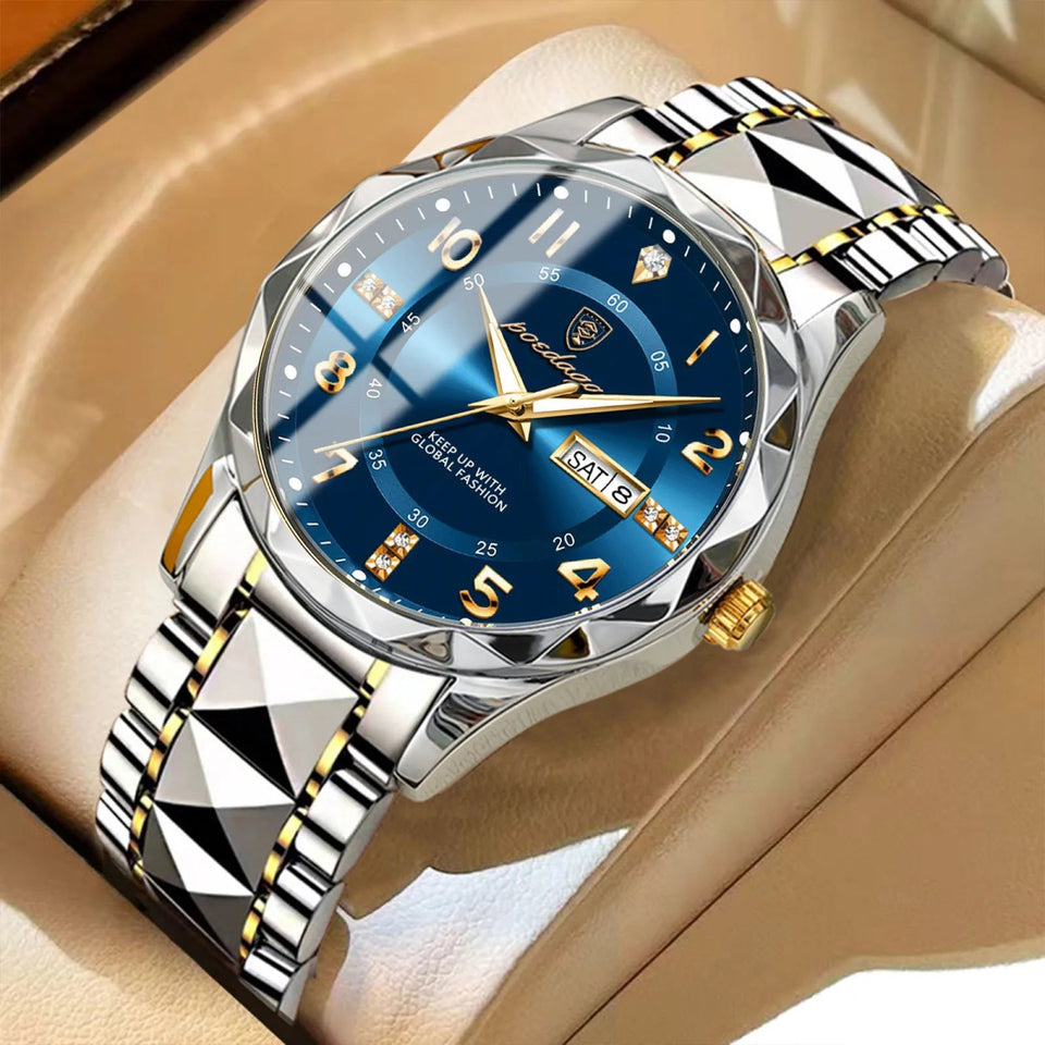 Luxury Waterproof Luminous Men's Quartz Watch