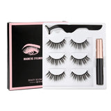 Magnetic Eyelashes Set with Tweezers Waterproof