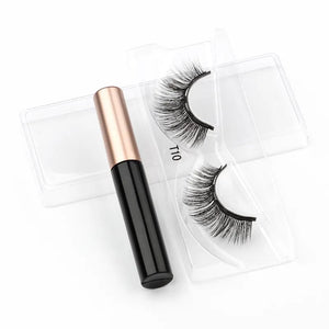 Magnetic Eyelashes Set with Tweezers Waterproof